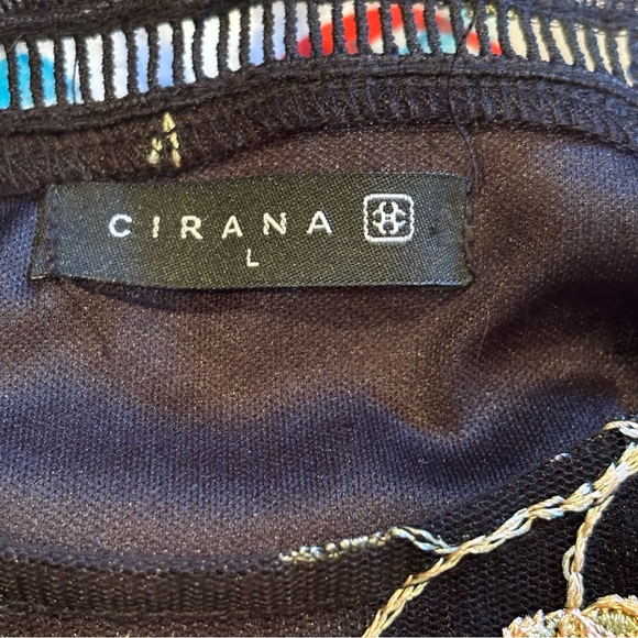 Cirana blouse with growing flower vines stitched over sheer layer, ruffle sleeve - Picture 5 of 9